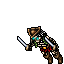 Sprite de Pirate Skeleton